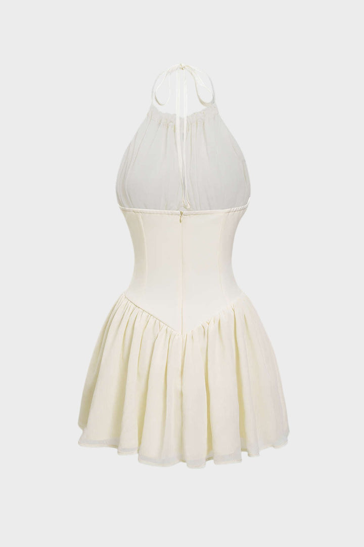 Zuzana – Mini ruha kivágott háttal