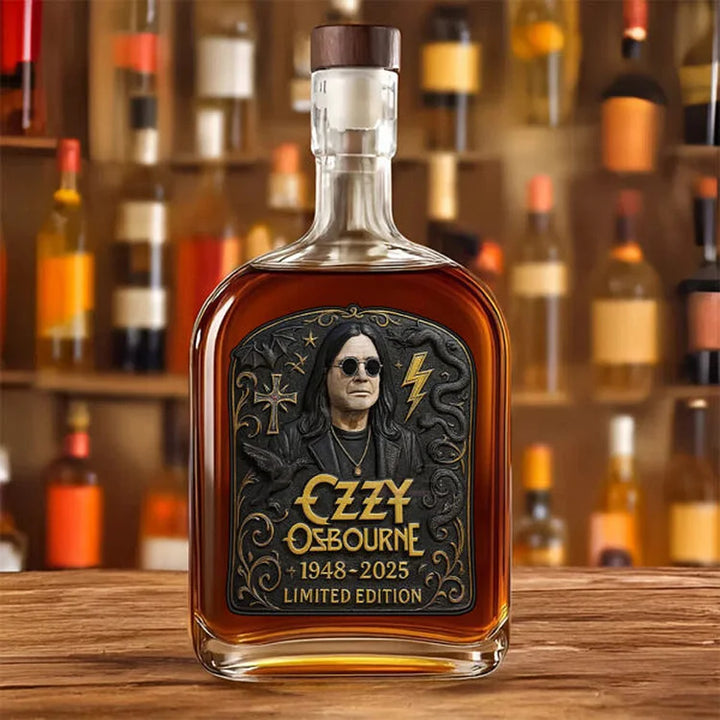 2025 Ozzy Osbourne 25oz Whisky Üveg