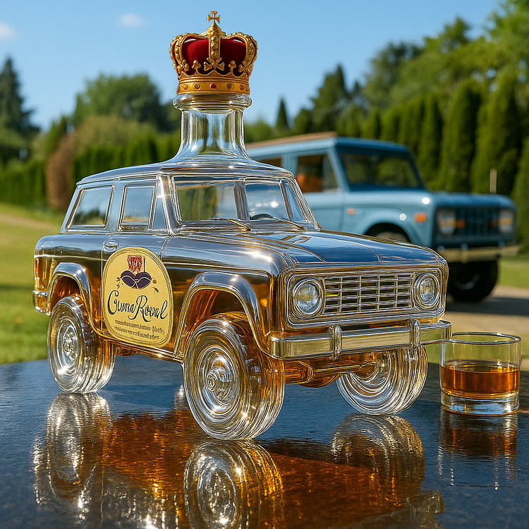Ford Bronco (1966–1977) Klasszikus whiskey üveg gyűjtőknek