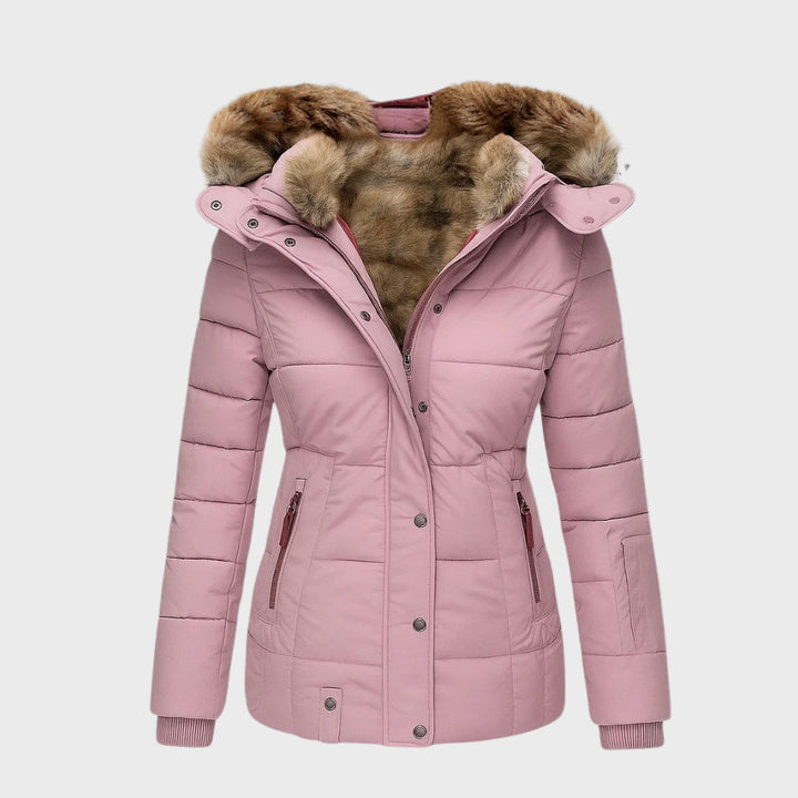 Dominika - Warm winter coat with soft fur lining