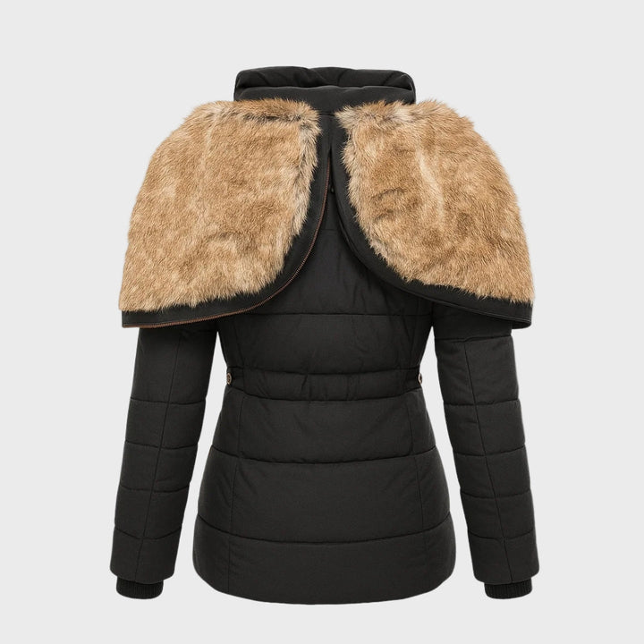 Dominika - Warm winter coat with soft fur lining
