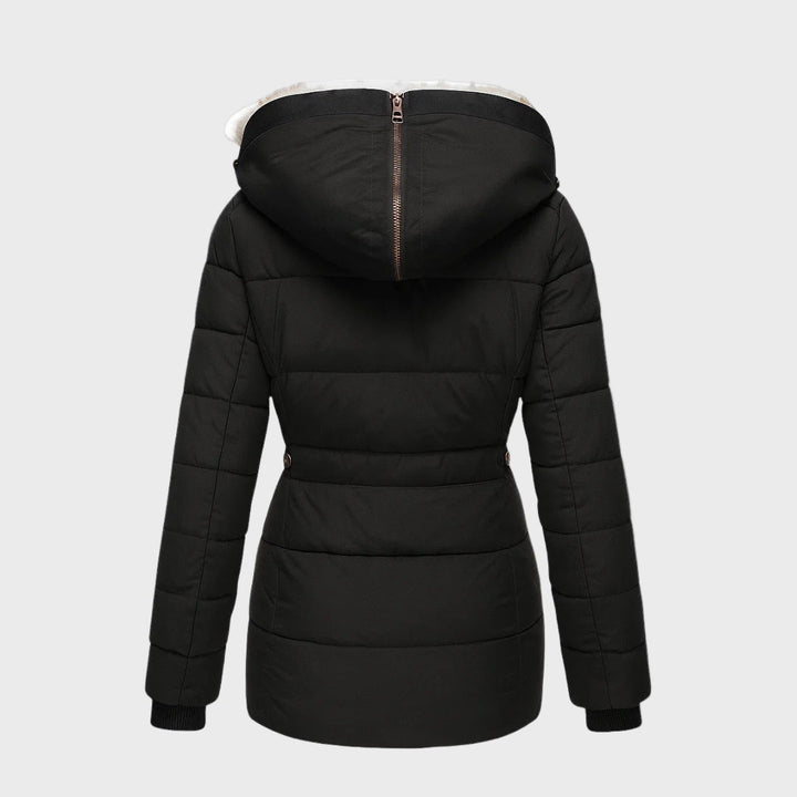 Dominika - Warm winter coat with soft fur lining