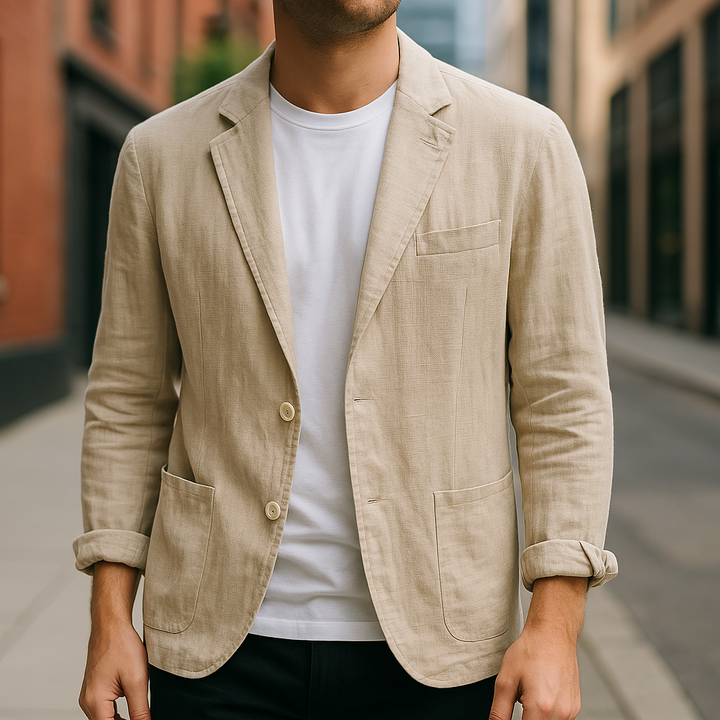 Eric – Lenvászon blézer