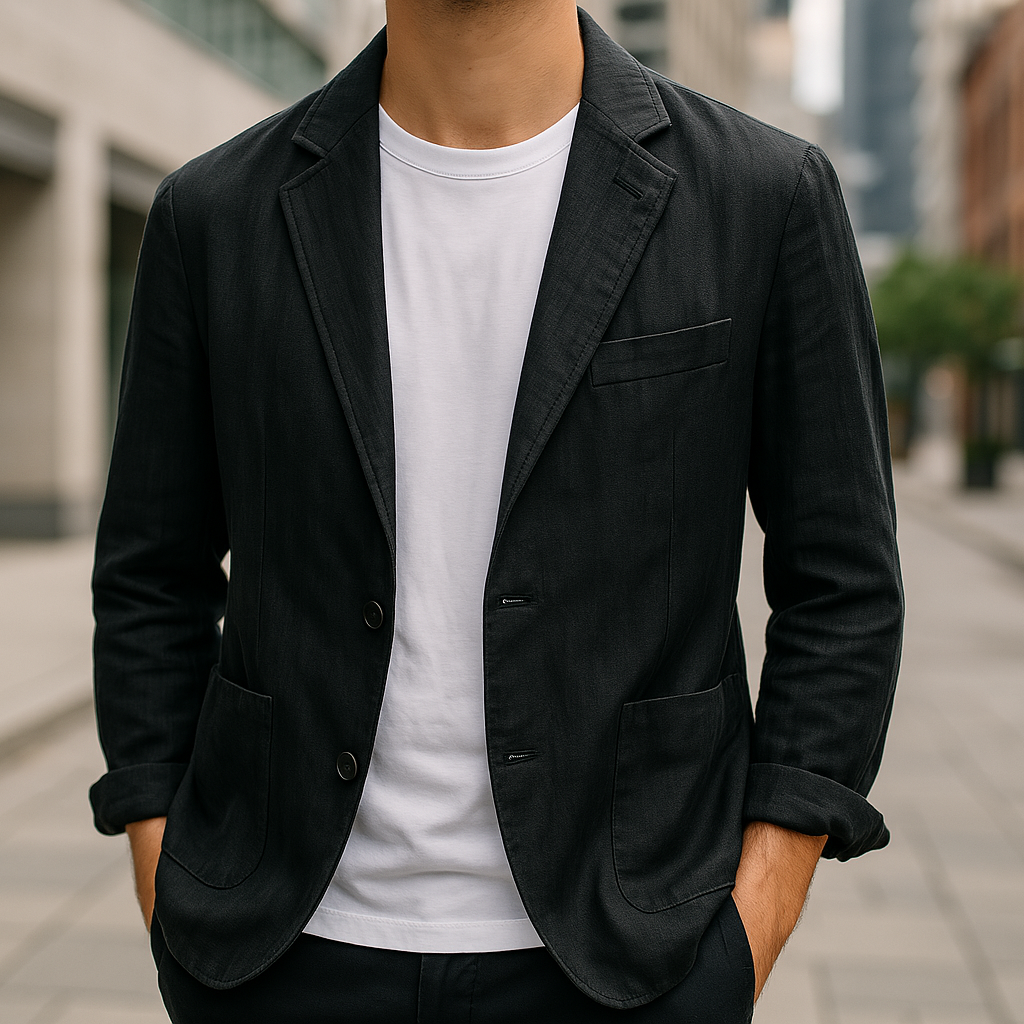 Eric – Lenvászon blézer