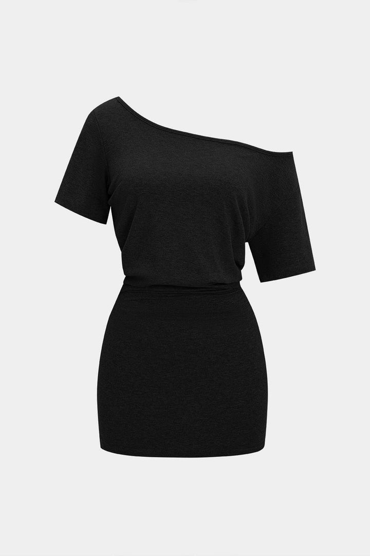 Eva – Rövid ujjú mini ruha