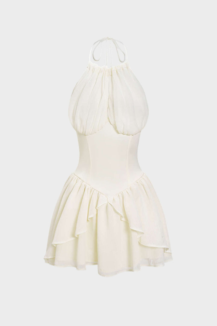 Zuzana – Mini ruha kivágott háttal