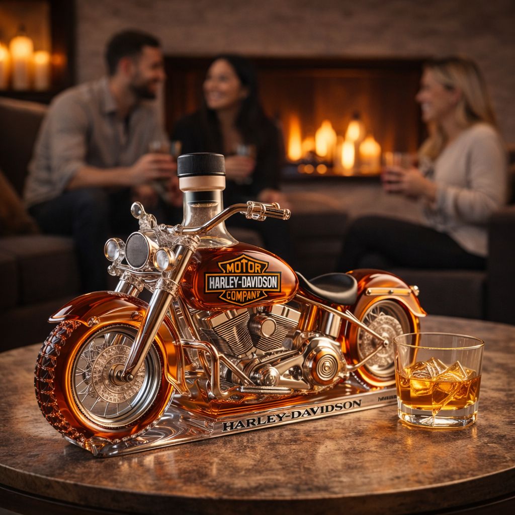 Whiskey Üveg - Harley-Davidson Kiadás