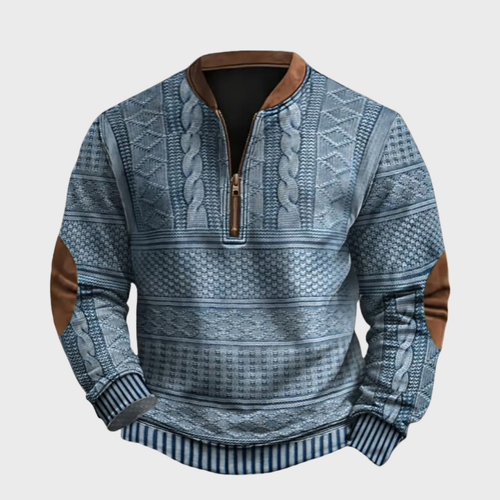 Antonín - Knitted sweater with fastening