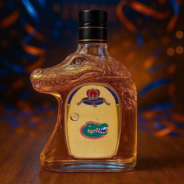 Krokodil alakú whiskey dekantáló