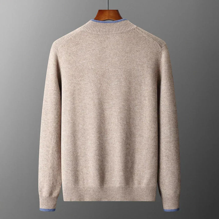 Luděk - Cashmere coat with zip