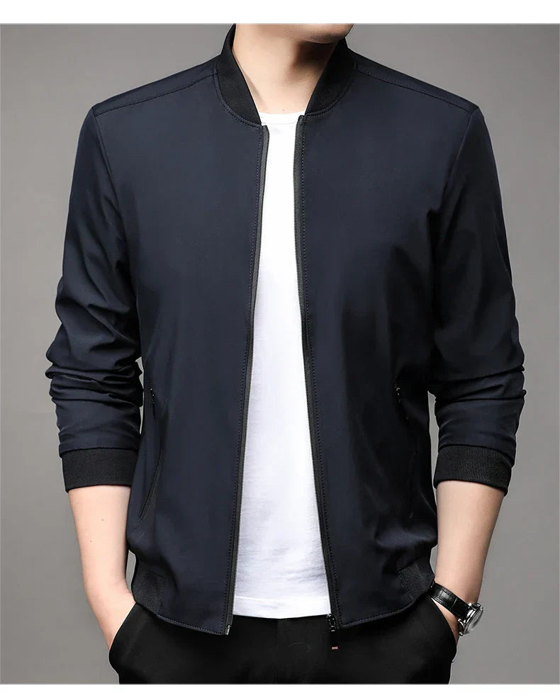 Emanuel – Blazer szőrme gallérral