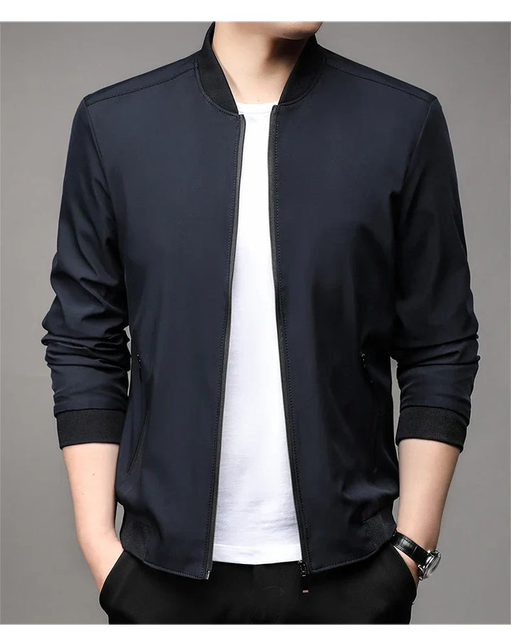 Emanuel – Blazer szőrme gallérral