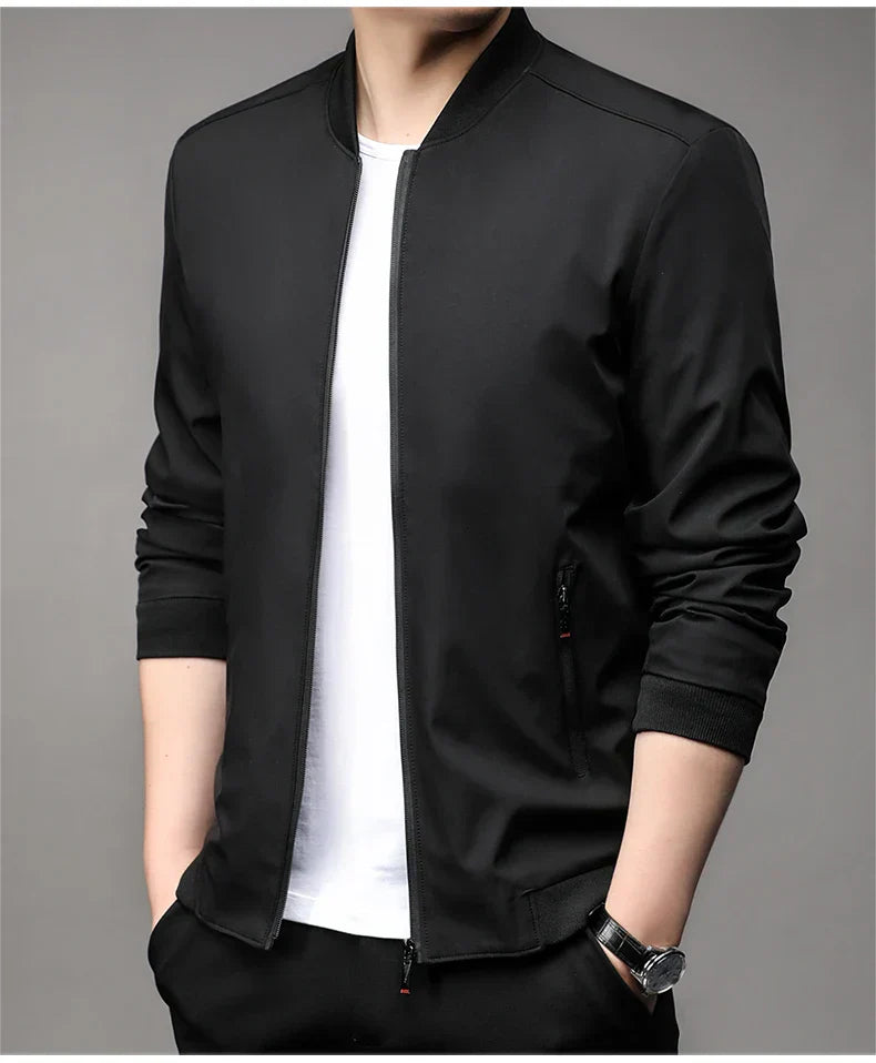 Emanuel – Blazer szőrme gallérral