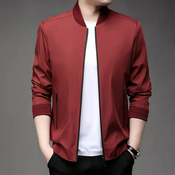 Emanuel – Blazer szőrme gallérral