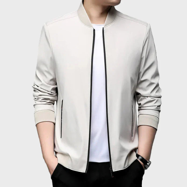 Emanuel – Blazer szőrme gallérral