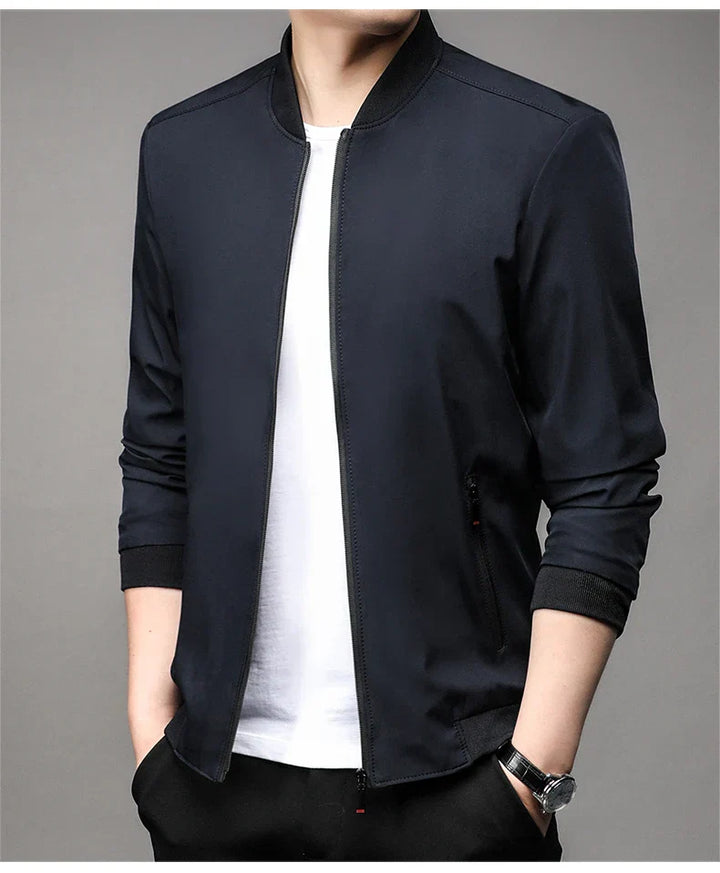 Emanuel – Blazer szőrme gallérral