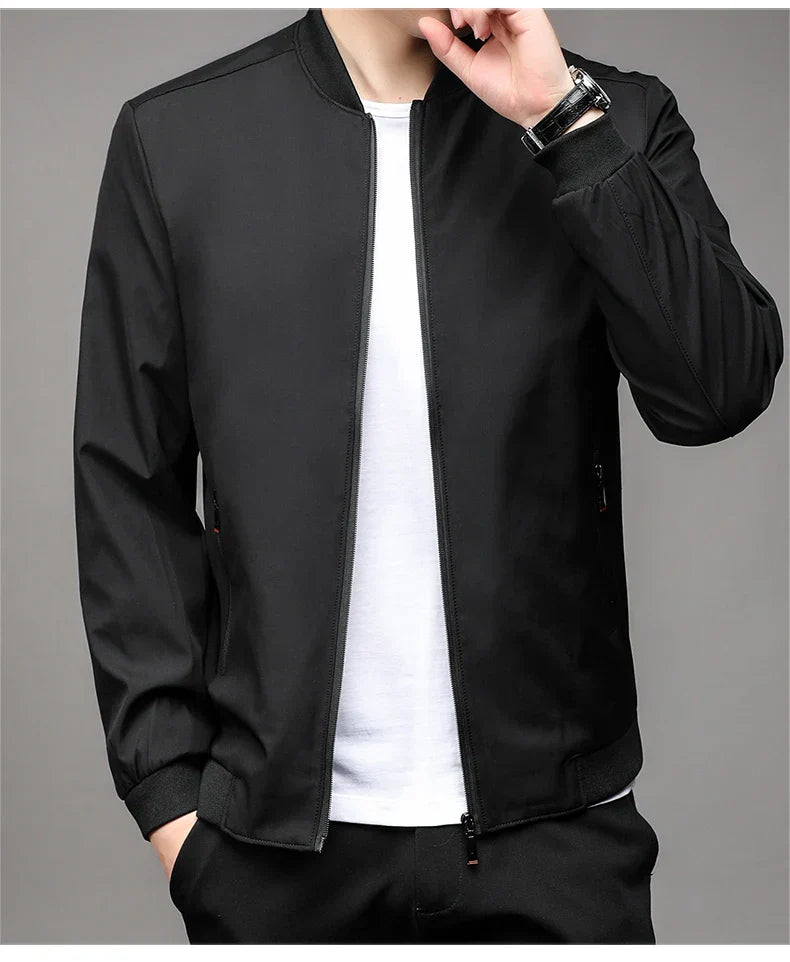 Emanuel – Blazer szőrme gallérral