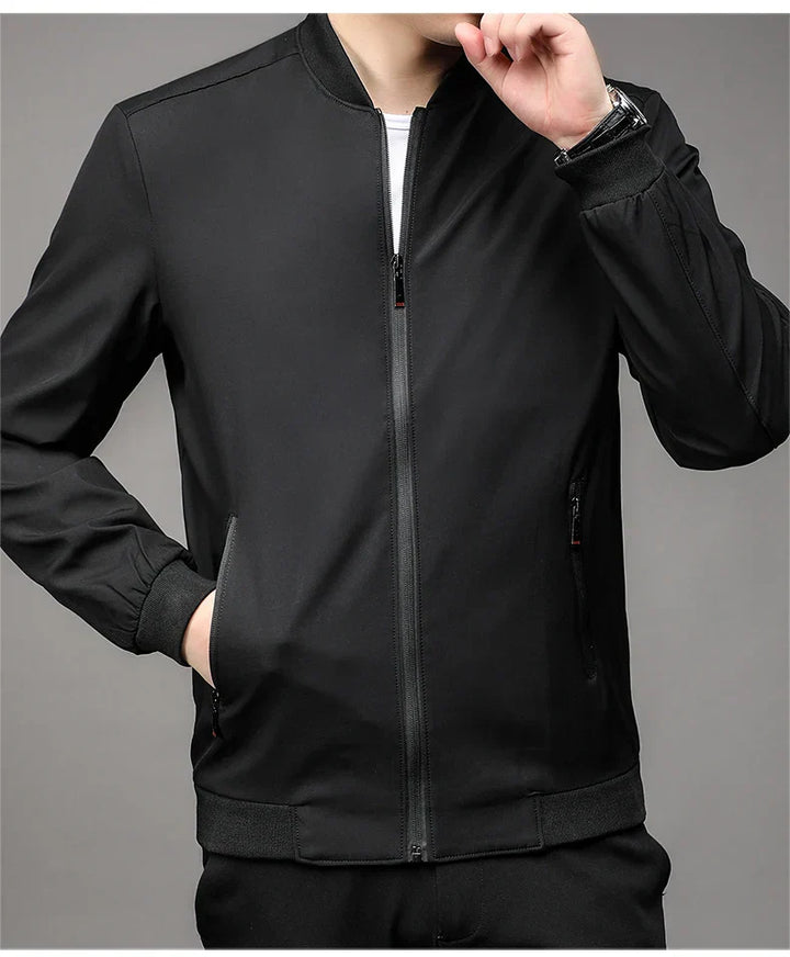 Emanuel – Blazer szőrme gallérral
