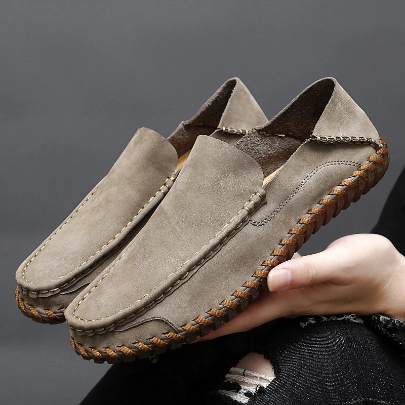 Dominik - Bőr loafers