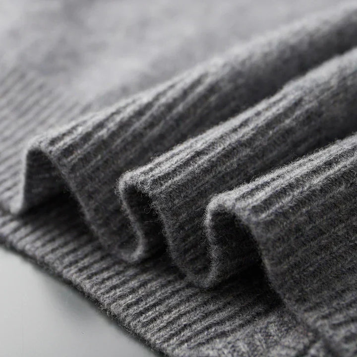 Luděk - Cashmere coat with zip
