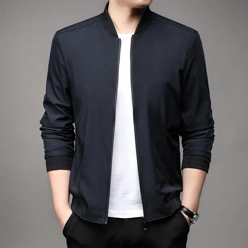 Emanuel – Blazer szőrme gallérral