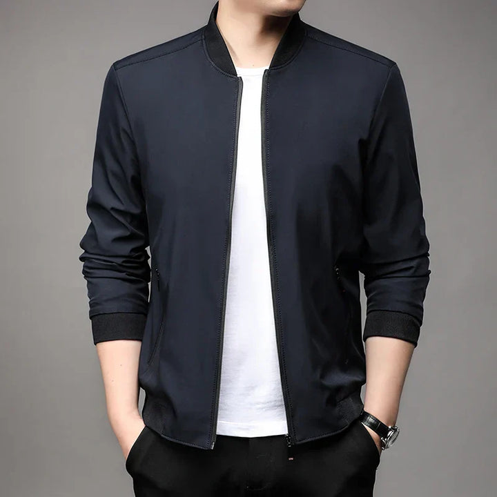 Emanuel – Blazer szőrme gallérral