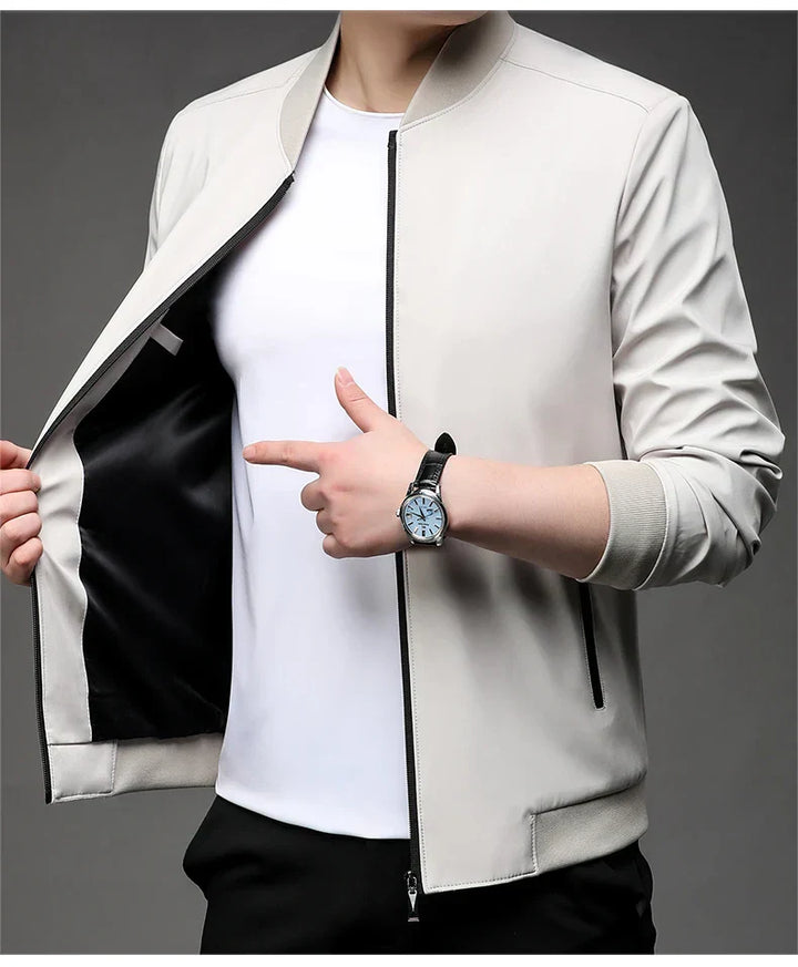Emanuel – Blazer szőrme gallérral