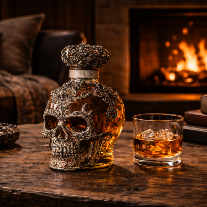Whiskey Üveg - Koponya Kiadás