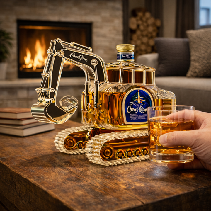 Whiskey Üveg - Exkavátor Kiadás