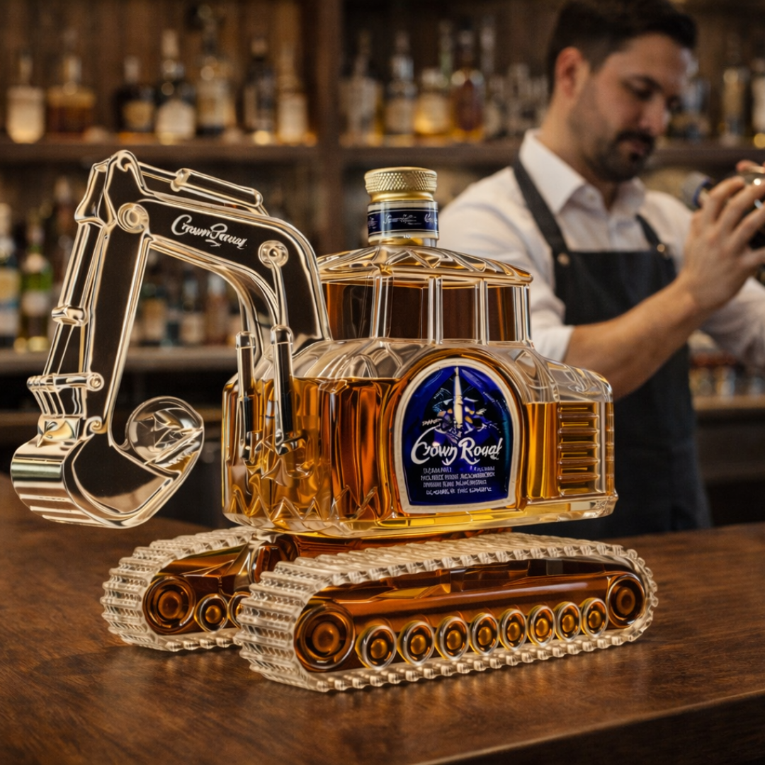 Whiskey Üveg - Exkavátor Kiadás