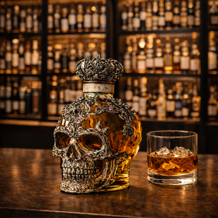 Whiskey Üveg - Koponya Kiadás