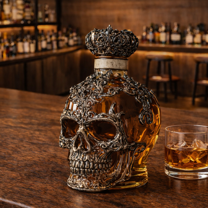 Whiskey Üveg - Koponya Kiadás