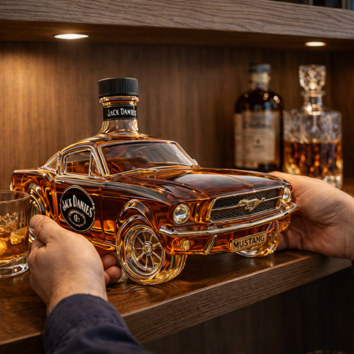 Whiskey Üveg - Mustang Kiadás