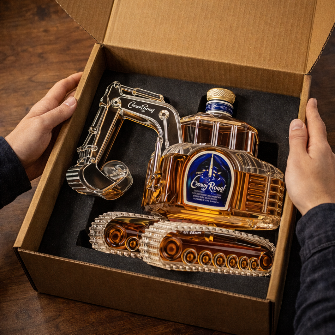 Whiskey Üveg - Exkavátor Kiadás