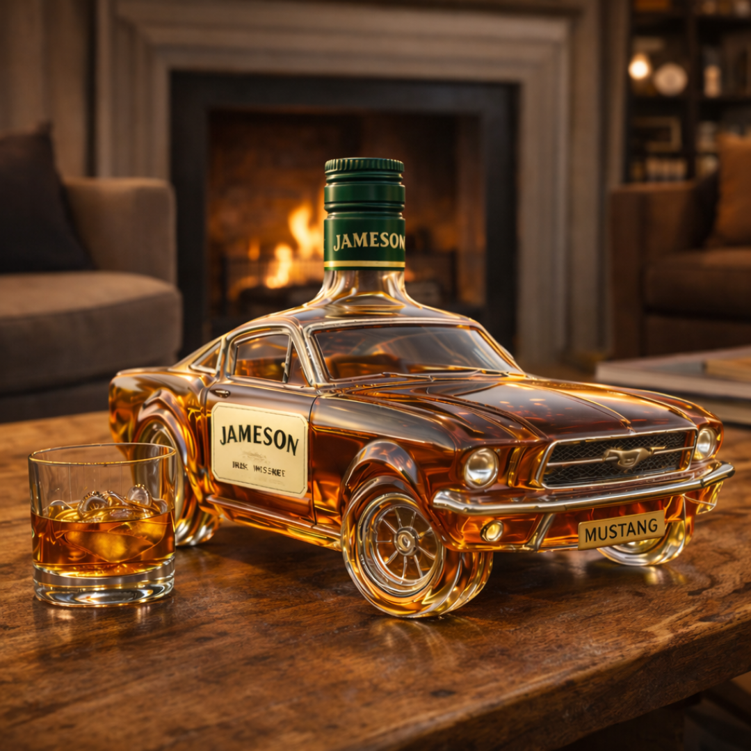 Whiskey Üveg - Mustang Kiadás