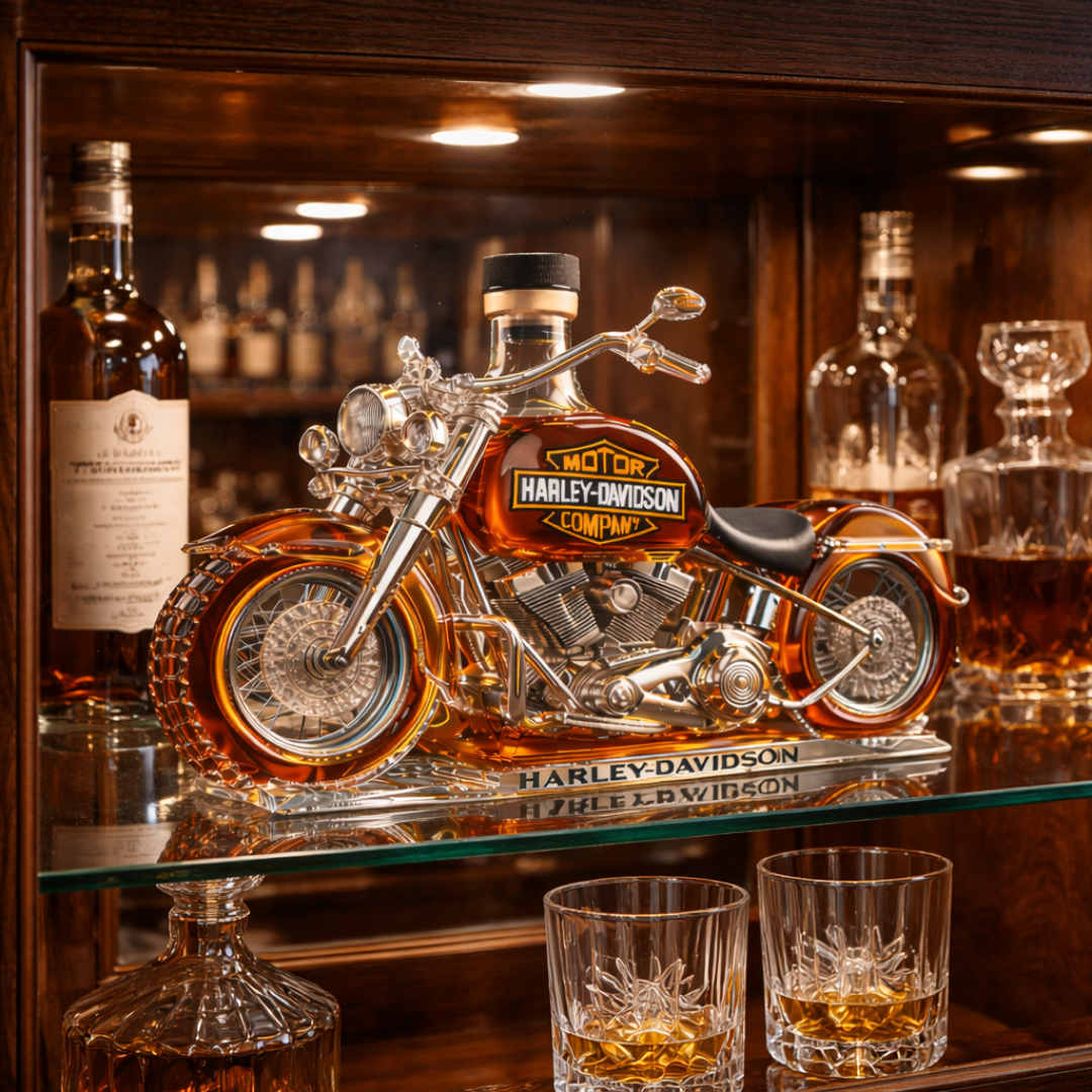 Whiskey Üveg - Harley-Davidson Kiadás