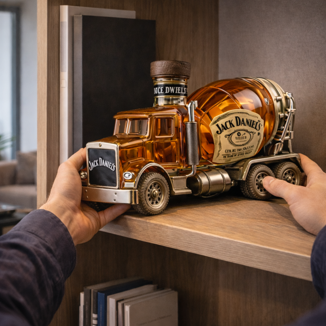 Jack Daniel's Whiskey Üvegek - Teherautó Kiadás