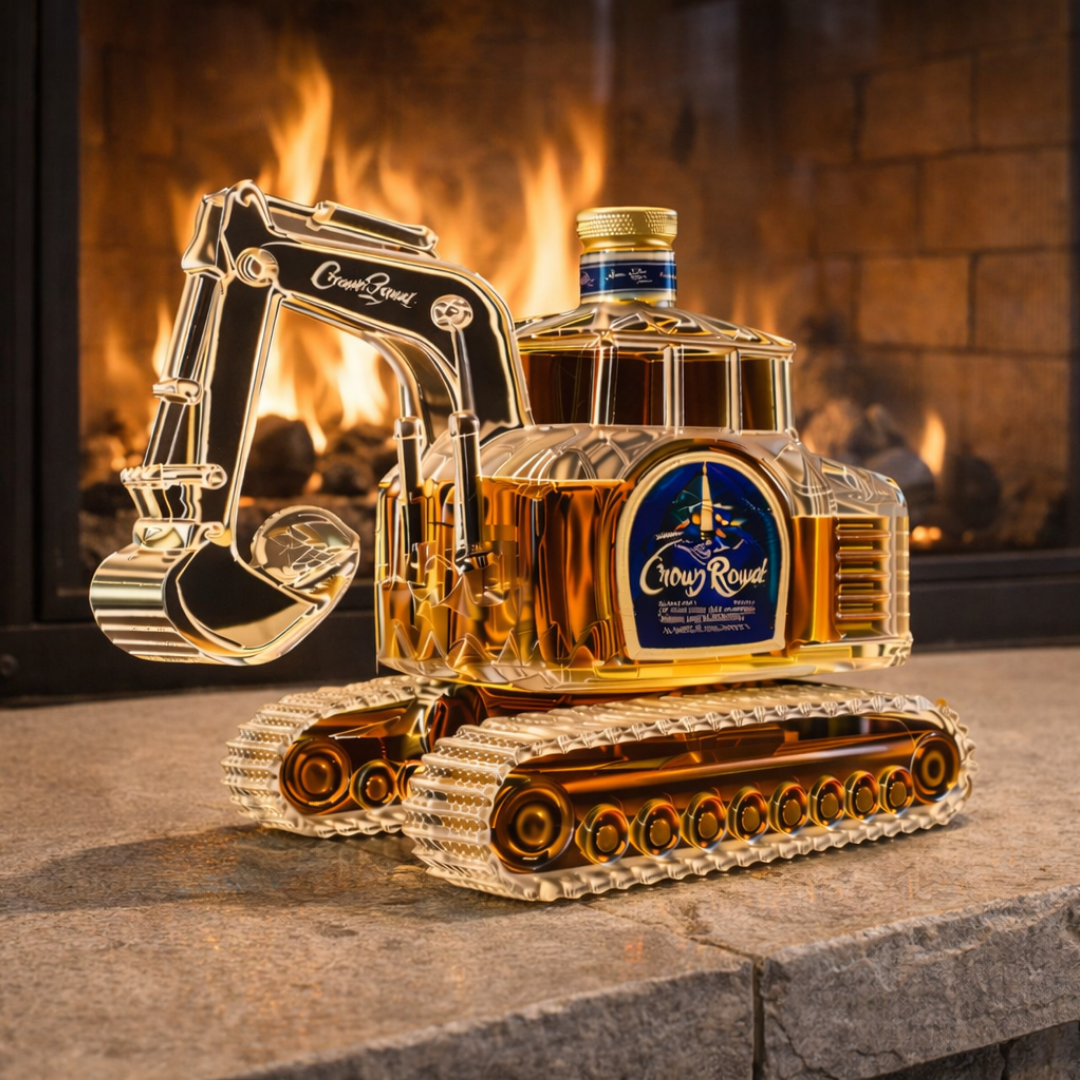 Whiskey Üveg - Exkavátor Kiadás