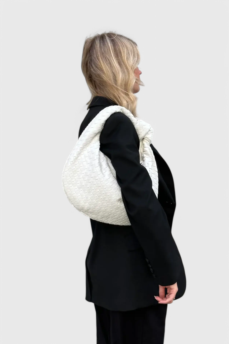 Sage közepes méretű válltáska, szövetből