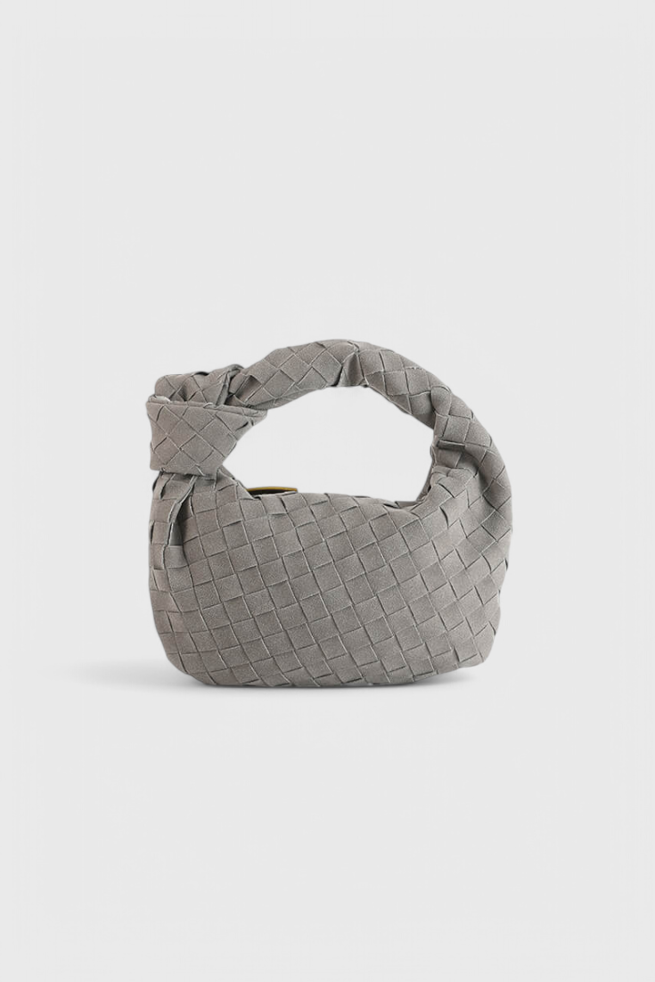 Mini Remi Woven táska csomós díszítéssel