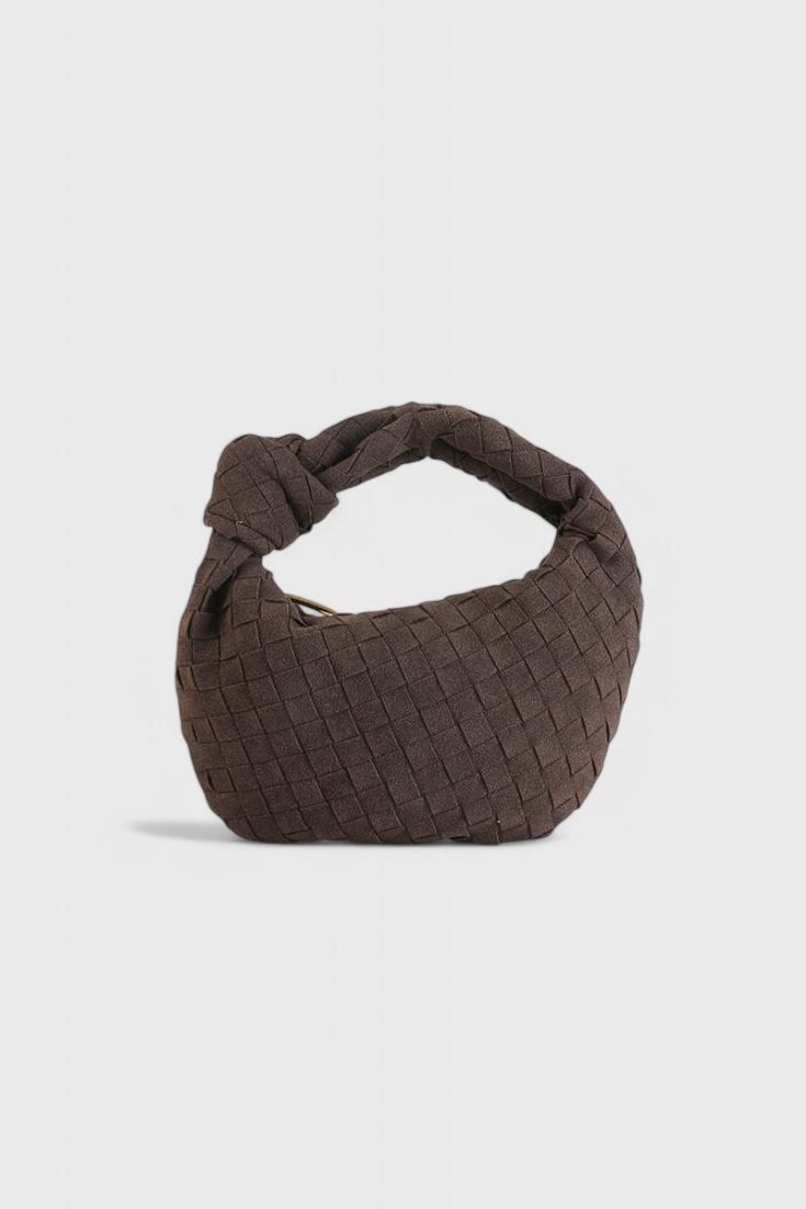 Mini Remi Woven táska csomós díszítéssel