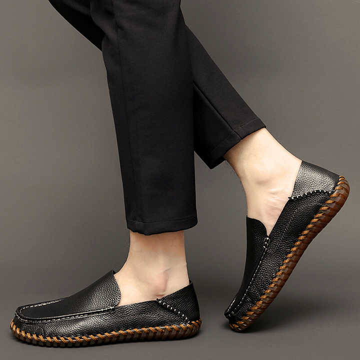 Dominik - Bőr loafers