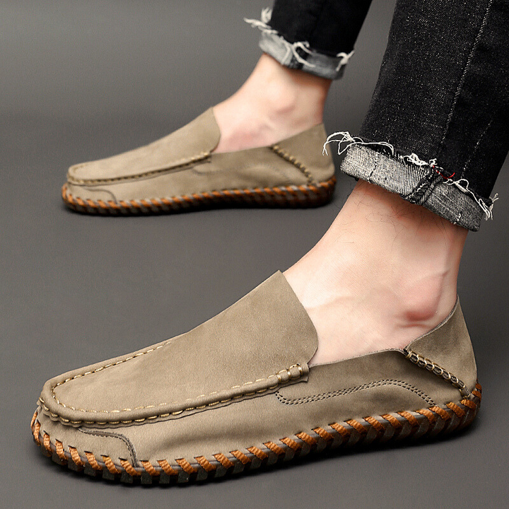 Dominik - Bőr loafers