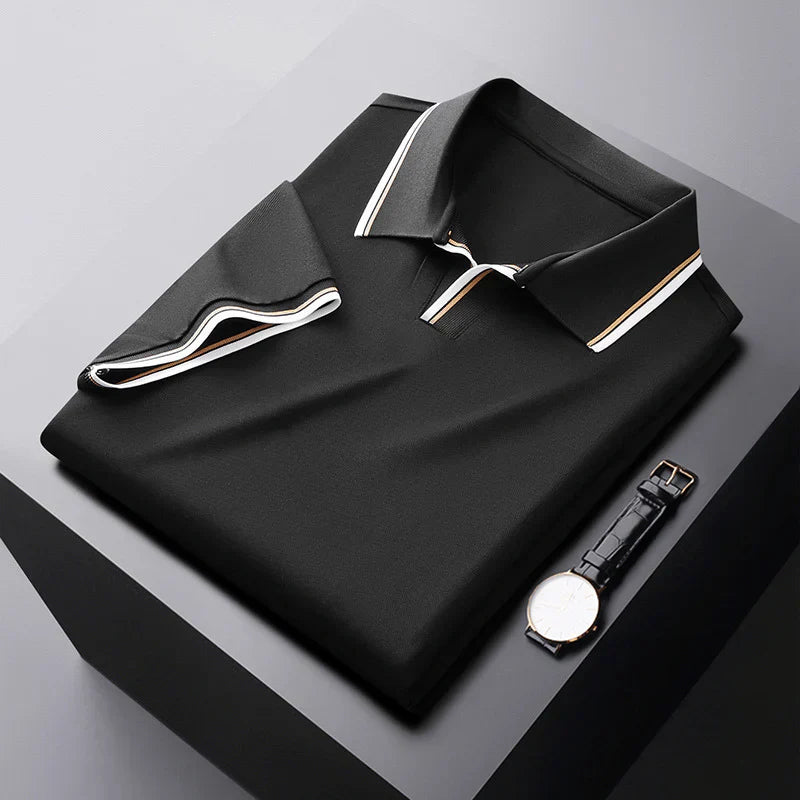 Emanuel – Luxusní polo z hedvábí pro elegantní vzhled