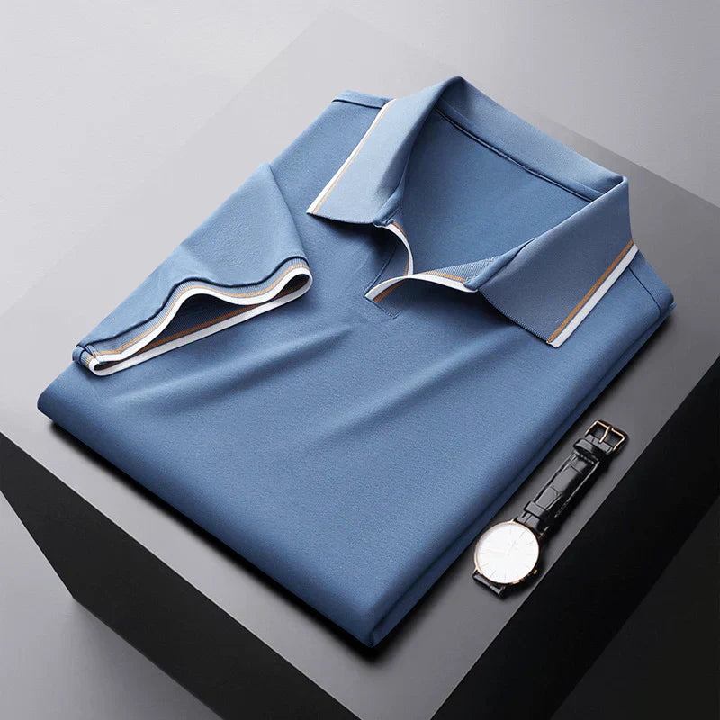 Emanuel – Luxusní polo z hedvábí pro elegantní vzhled