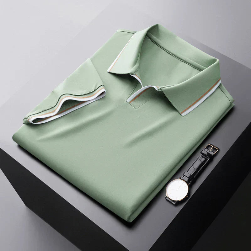Emanuel – Luxusní polo z hedvábí pro elegantní vzhled