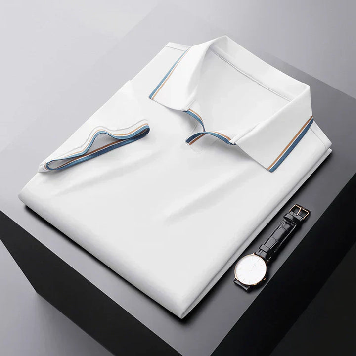 Emanuel – Luxusní polo z hedvábí pro elegantní vzhled