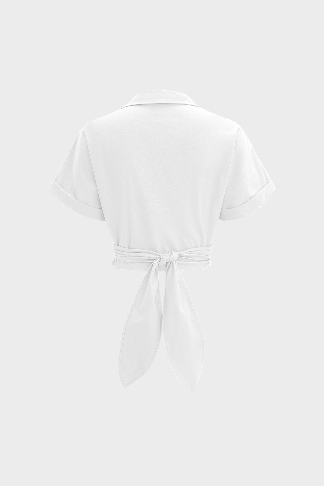 Bětka - Linen blouse with V-neck