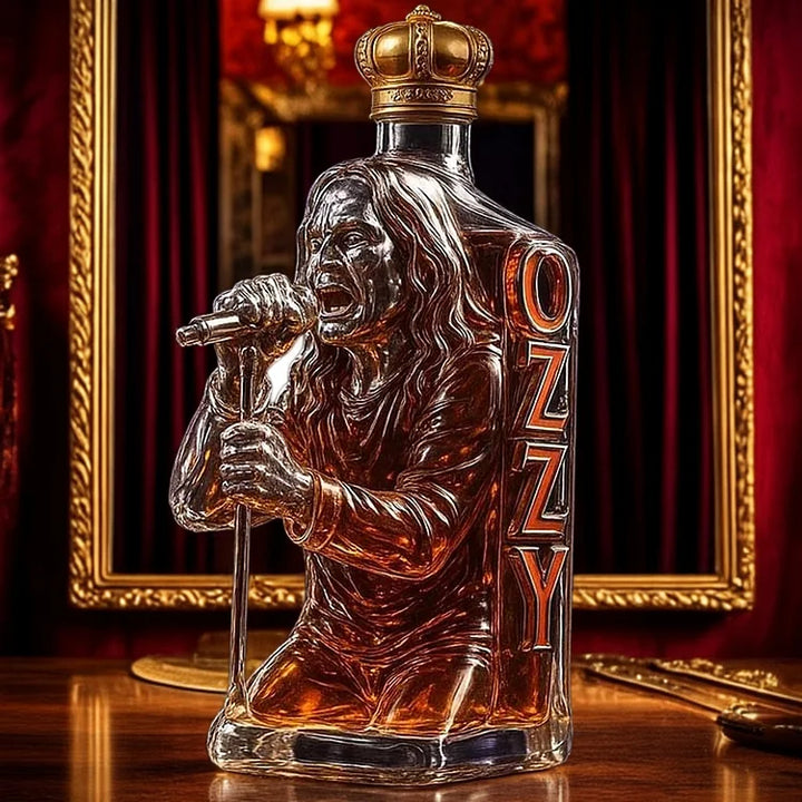 2025 Ozzy Osbourne Turné Végső Whisky Emléktárgy Üveg