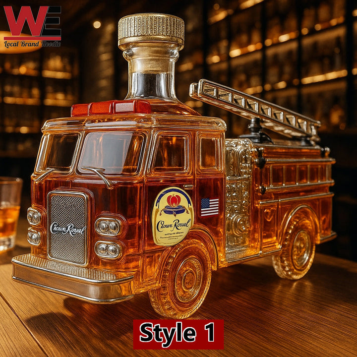 Whisky üveg Tűzoltóautó